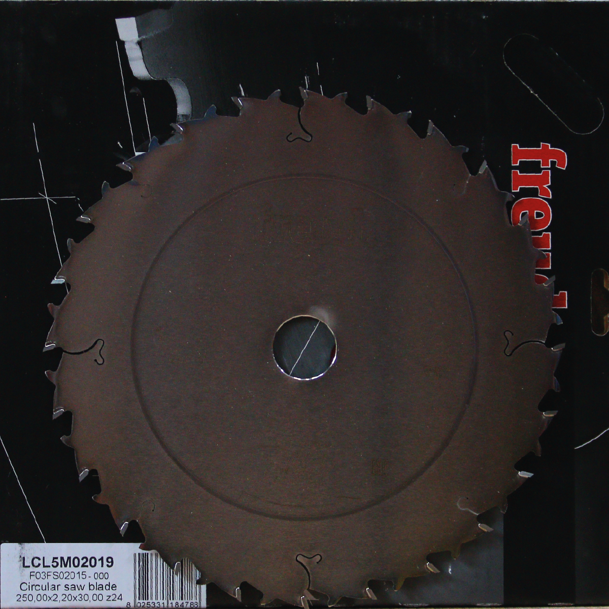 250 x 2,2 x 30 x Z24 İnce Çıta Biçme Testeresi