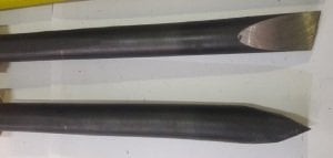 20 mm Yuvarlak 20° Açılı Ağız Keski Ahşap Torna Bıçağı