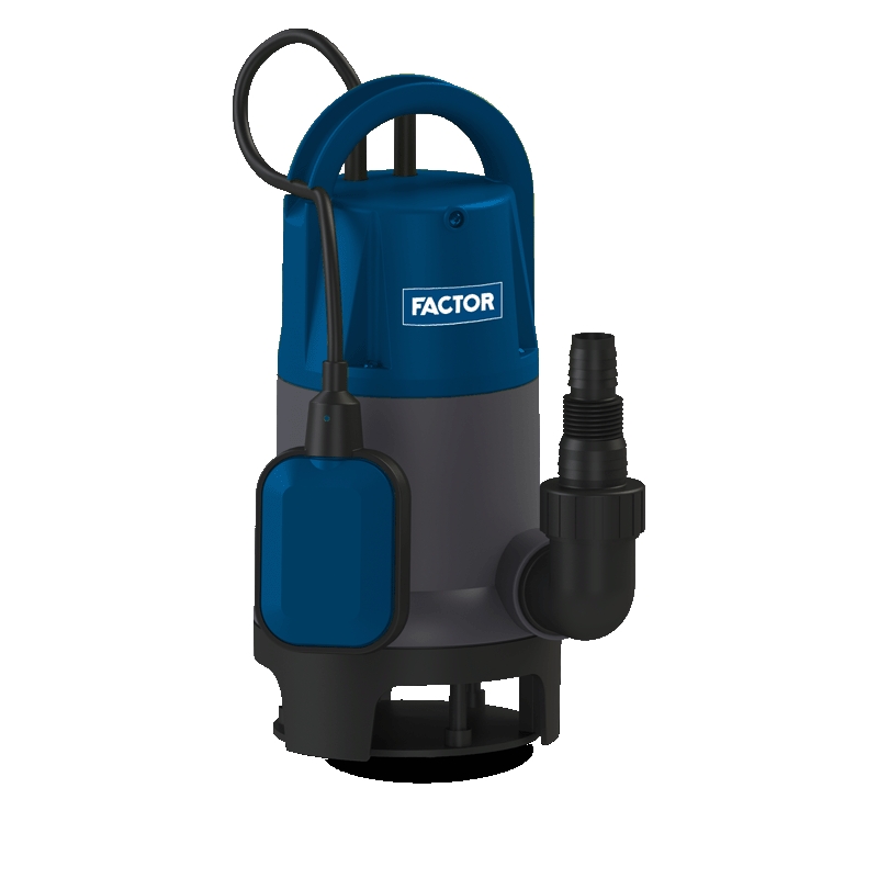FACTOR 750W Plastik Gövdeli Temiz Su Drenaj Pompası FACCD750P-N
