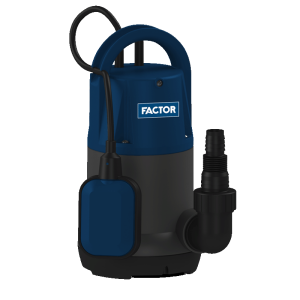 FACTOR 550W Plastik Gövdeli Temiz Su Drenaj Pompası FACCS550P-N
