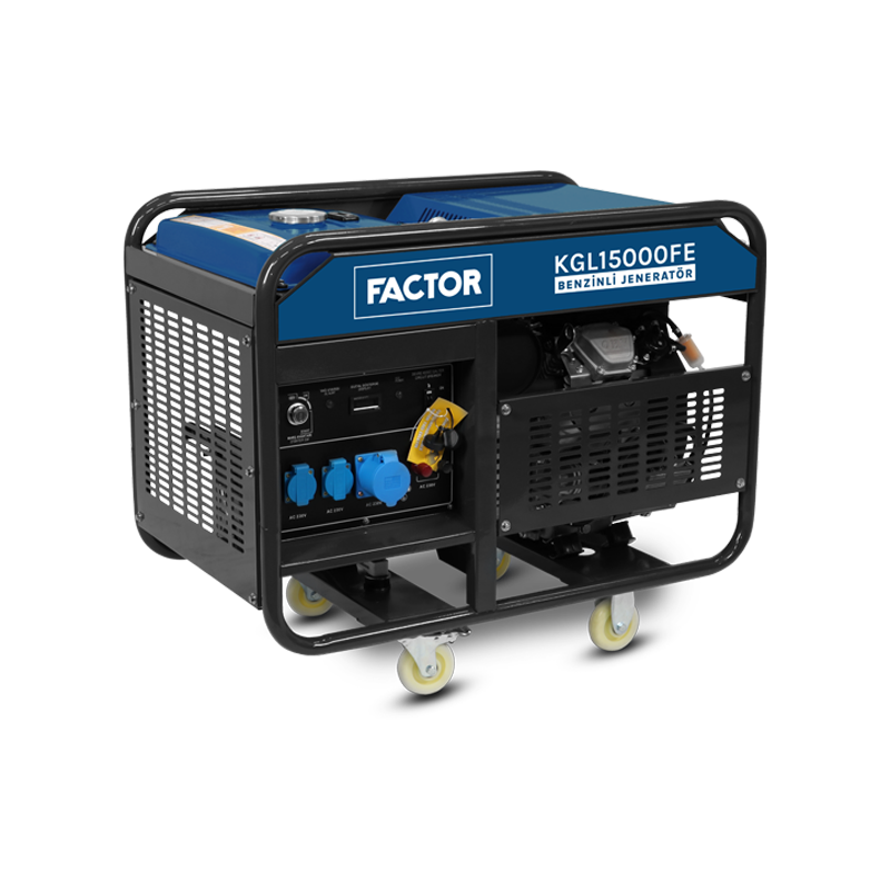 FACTOR BENZİNLİ JENERATÖR 15 KVA MONOFAZE