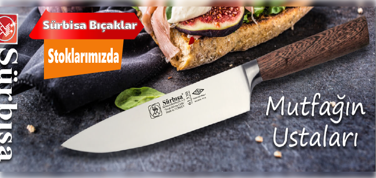 Sürbisa Bıçaklar Stoklarımızda